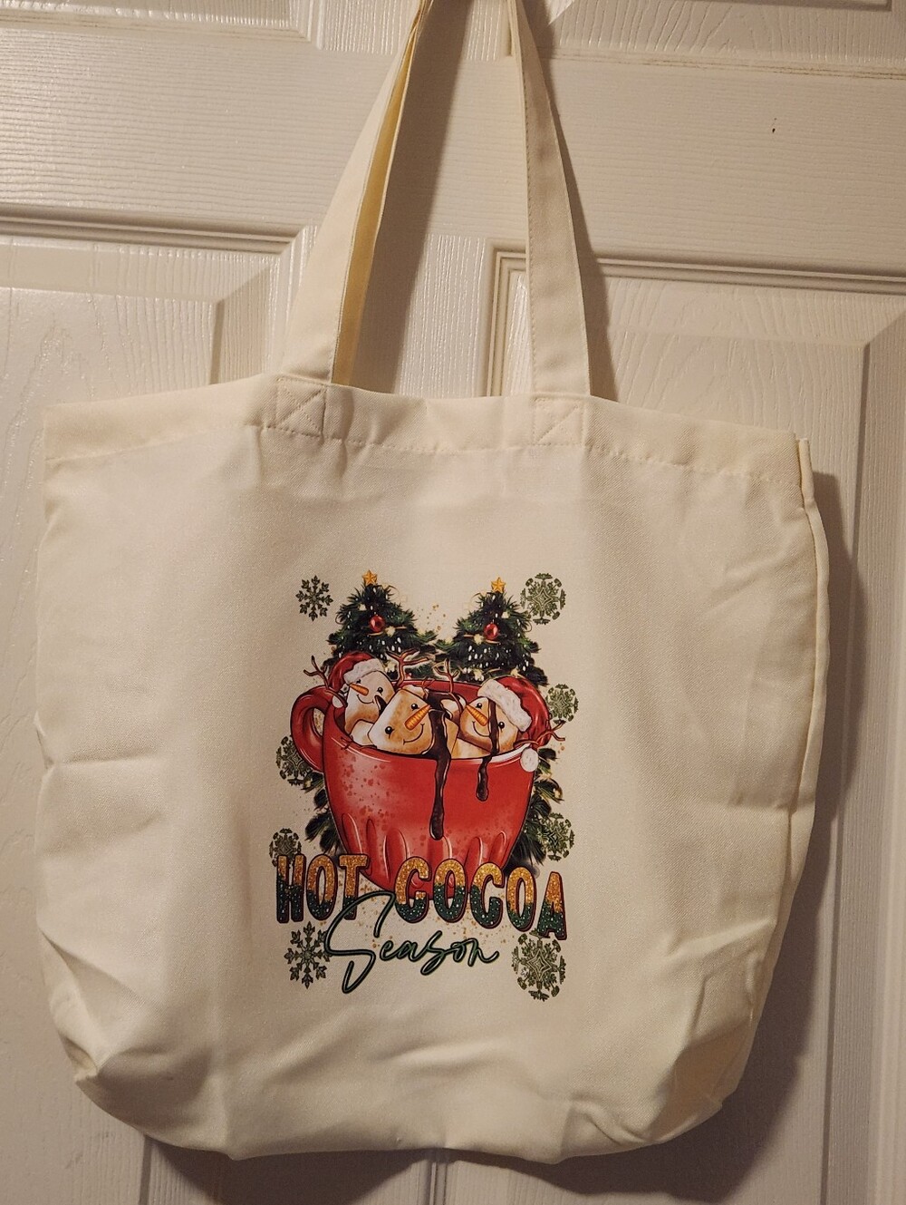 NWOT, HOT COCOA TOTE BAG